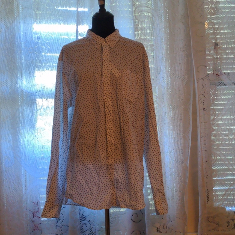 Flower dress up shirt